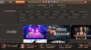 JoyCasino online slots