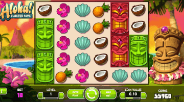 aloha cluster pays online game