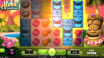 Aloha! Cluster pays slot free spins
