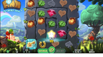 Finn and the Swirly Spin slot free spins