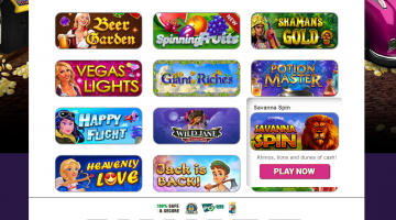 Winorama casino games