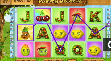fruity friends slot free spins