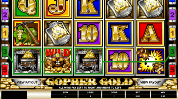 Gopher Gold slot game