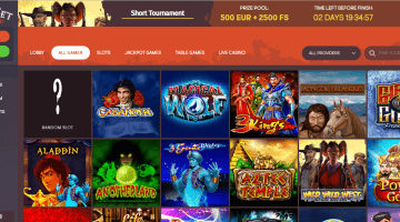 GunsBet casino slot games