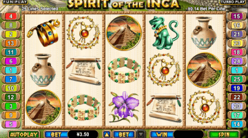 Spirit of the Inca slot game