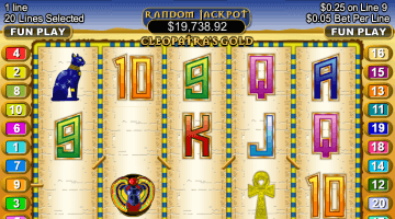 play Cleopatra’s Gold slot