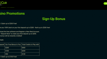 Gaming Club casino promotions