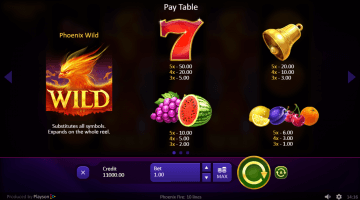play Phoenix Fire slot
