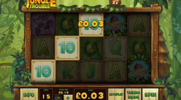 Jungle Trouble slot free spins