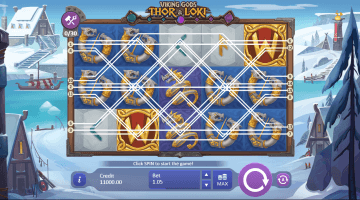 Viking Gods Thor and Loki slot game