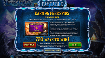 play Tigers Claw slot