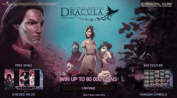 Dracula slot game