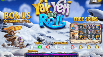 Yak Yeti and Roll slot game