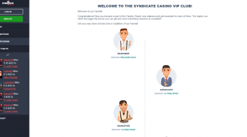 Syndicate Casino Vip Program