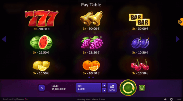 Play Burning Wins Slot