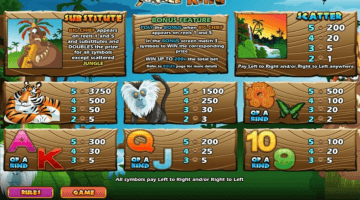 Play Jungle King Slot
