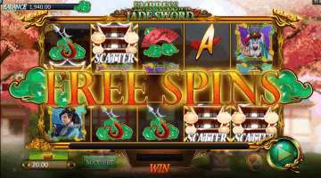 Empress Of The Jade Sword Slot Game Free Spins