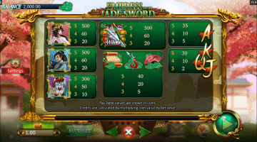 Play Empress Of The Jade Sword Slot