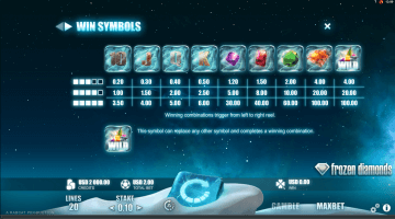 Play Frozen Diamonds Slot