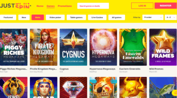 Justspin Casino Online Slots