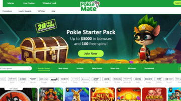 Pokie Mate Casino Welcome Bonus