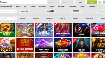 Rolletto Casino Slots