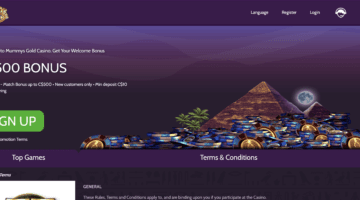 Mummys Gold Casino Free Spins