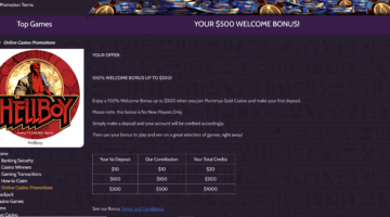 Mummys Gold Casino Promotions