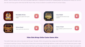 Spin Galaxy Casino Slot Games