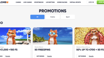 Cazimbo Casino Promotions