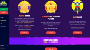Limewin Casino Promotions