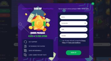Limewin Casino Welcome Bonus Package
