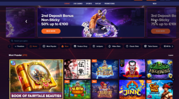 Casinomega Casino Free Spins Bonus