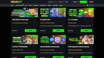 Velobet Casino Promotions